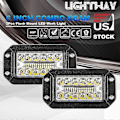 Miniatyrbillede 2 af 5: 2 stk. 12V 6 tommer forsænket arbejdslygte 26 LED Super Bright Spotlight Bilforlygte