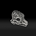 Miniatyrbild 2 av 4: 1st Morior Invictus Ring Herrringar Oxiderad Tro Smycken