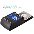 Miniatyrbilde 2 av 5: 100G / 0,01G Digital platespiller stylus kraftmåler LP platespiller nåltrykkmåler med 10G C