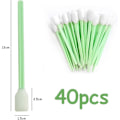 Miniatyrbillede 2 af 5: Støvfrie kameralinseswabs Inkjetprinterswabs 32,5 x 0,36 x 0,19 cm 40 stk.
