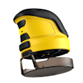 Pikkukuva 9 / 10: Sähköinen pyörivä jäänraappa lumen poistoon, keltainen Yellow