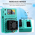 Miniatyrbilde 4 av 5: NerdAxe Bitaxe Miner 500Gh/S BM1366 ASIC Chip NerdMiner Lotteri Mining Miner Solo Lotteri BTC Miner