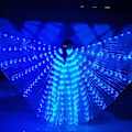 Miniatyrbild 1 av 4: NY -LED-dräkter Vingar lysande färg mage dancelights dräkter för att utföra dans, 100% nya Syra blå