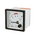 Miniatyrbild 1 av 3: SQ48 Analog AC Ström Panelmätare Amperemeter 0-15A Mätare Vit + Svart