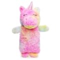 Pikkukuva 1 / 3: A2Z Lämpöpullo 750ML Pehmeä Pehmo 3D Eläin Fleece Päällinen Lämpöpullo Unicorn Rainbow