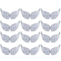 Miniatyrbilde 1 av 5: 3D Vinge Patch Klesmerke 13.5CM DIY Håndverk Dekorasjon (Hvit) 12 Stykker COLOR2