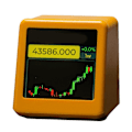 Miniatyrbild 3 av 5: För NerdMiner BitCoin Kryptovaluta Display Aktier, Valutakurs, Prisspårare Ticker Wea