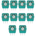 10 st PS5 Controller Joystick Potentiometer 2k3 Resistor P5 Reparationsdelar för Telemetri Fix