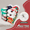 Miniatyrbilde 4 av 5: Niofind Tøfler Fluffy Sokker for Kvinner Menn, Termosokker Strikkede Sokker Julesokker, Vinter Fuzzy Seng Tøffelsokker Med Grips, One Size Non Sl