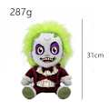 Miniatyrbillede 2 af 3: Beetlejuice Skulder Beetlejuice Mester af Underverdenen Plyslegetøj Dukke A