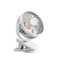 Clip-on Ventilator - Genopladelig Bærbar Ventilator med Batteri