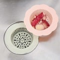 Miniatyrbillede 2 af 5: Gulvafløb til tørre og våde områder, plastik brusebundsafløb, badeværelseshårsi, køkkengulvafløb, vask, badeværelse, hvid