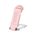 Miniatyrbilde 2 av 5: USB Bokklype Lys Sammenleggbar Leselys Student Øyebeskyttelse Lys Skrivebordslampe Kortlys Nattleselys Rosa