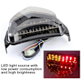 Miniatyrbilde 2 av 4: LED Baklys Blinklys Lampe Røykfarget Linse Passer Suzuki GSX R 600 750 2004-2005