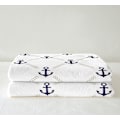 Miniatyrbillede 4 af 5: Anker Kastetæppe til Seng Sofa Børn Nautisk Ocean Anker Fuzzy Tæppe Hav Eventyr Fleece Sherpa Tæppe Marine Tema Plys Tæppe Dobbelt 80x60in 200x150cm