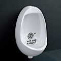 Pikkukuva 4 / 5: WC-istuimen tarra taidetarra Osu kohteeseen