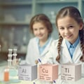 Miniatyrbilde 5 av 5: Karbon Kvadrat Tetthet Kvadrat Ren Metall for Elementsamlinger Lab Eksperiment Periodisk System Col