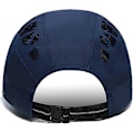 Miniatyrbild 3 av 5: Herrar Peaked Cap, Flat Cap, Justerbar Snabbtorkande Mesh, Andningsbar Basker, Herrarnas Basker (Mörkgrå dark blue