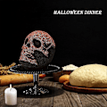 Miniatyrbillede 5 af 5: Halloween Silikone Kranie Isterning Chokoladeform (brun) 1 Stykke