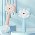 Miniatyrbilde 3 av 5: Elektrisk kattebørste med spray for massasje, multifunksjonell kjæledyrmassasjebørste for kroppsvask essence