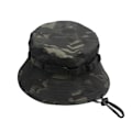 Pikkukuva 2 / 5: Kalastushattu ulkoilmaan, kalliokiipeilyyn, metsästykseen ja auringonsuojaksi Night camouflage 60cm (applicable to 58-60cm)