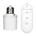E27 Remote Control Light Holder Smart Wireless Lamp Holder with Timer (15/30/60/120min)