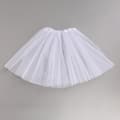 Tyllkjol, balettkjol, dans-tyllkjol vit white 30cm