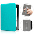 Miniatyrbilde 1 av 2: Kindle Paperwhite 12. generasjon håndholdt Crazy Horse trykkveske KPW6 etui 7 tommer azure