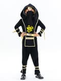 Halloween Ninja-kostyme for barn (M)