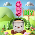 Miniatyrbillede 5 af 5: Hyacint hæklekit - Begynder hækle startpakke til komplette begyndere voksne, hækling strikkekit med trin-for-trin video tutorials (Hyacint)