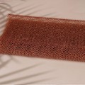Miniatyrbillede 2 af 9: 2-pak net svamp, badekar krops eksfoliering Badekar krop ryg skrubber for blødere hud Coffee 30*80cm
