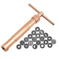 Stainless Steel Clay Extruder with 20 Unique Nozzle Designs
