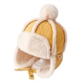 Pikkukuva 1 / 5: Vauvan pojan ushanka-korvaläppäinen talvihattu unisex-lasten trapper-hattu, Gul