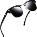 Polarized Sunglasses Men-UV400 Protection Retro Sunglasses