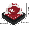Miniatyrbillede 5 af 5: 2024 Skrivebords Kalender med Lys 3D Memo Pad Papir Kunst Sakura Træ Kreativ 3D Skrivebords Kalender Post-it Sedler Notesblok Papir Kunst Tempel-C
