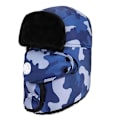 Miniatyrbillede 1 af 3: Vinter udendørs hold varm Unisex Aviator Trooper Øreklap Ski Hat