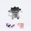 Miniatyrbillede 3 af 7: Tredelt sæt (1#+2#+3#) fransk manicure plast stålplade modelSkønhed og sundhed