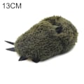 Miniatyrbillede 1 af 5: 8 Farver Baby Brushy Paw Sko Spædbørn Plys Indendørs Mokkasiner Småbørn Vinter Fortykket Varme Sko Army Green 13cm