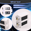 Miniatyrbilde 5 av 5: For NerdMiner V2 Miner 78KH/Sx2 Dobbel Skjerm BTC Solo Lotteri Miner Bitcoin Nerd Miner Lotteri Miner