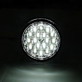Pikkukuva 4 / 5: 2kpl DC 12V 18 LED DRL Pyöreä Auton Sumuvalo Päiväajovalo Valkoinen