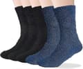 5 par fluffiga herrstrumpor Vinter Tjocka Termiska Strumpor Varma Hemtofflor Sängstrumpor Walkbee 254 Walkbee 2489 B