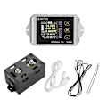 Miniatyrbild 1 av 4: Trådlös Färg LCD-Skärm DC Spänningsmätare Strömmeter Wattmätare (VAT-1050, 0-50A 0-100V)