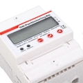 Miniatyrbild 2 av 4: DIN-skena Strömmätare 3-fas 4-ledare Multifunktionell LCD-display Voltmeter Amperemeter Frekvens Effekt M
