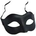 Mat sort klassisk venetiansk maske, maskerade, burleskbal