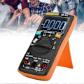 Miniatyrbild 4 av 4: AN113D Digital Multimeter med 6000 räkningar Transistor Testare Automatisk Räckvidd AC/DC Spänning Testutrustning Orange