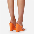 Pikkukuva 5 / 5: Avokärkiset slingback-sandaalit naisille, korkokengät, vapaa-ajan kengät, kesäiset rantatarvikkeet White 36