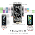Pikkukuva 2 / 5: T-Display-S3 1,9-tuumainen LCD-kehityskortti kotelolla Nerd Miner Bitcoin Solo Lottery Miner BTC:lle