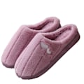 Miniatyrbillede 5 af 5: Bløde Fyldte Hjemmesko Skridsikre Indendørs Hjemmesko Behagelige Plys Slippers Til Hjem Soveværelse Nye Orange 40to41