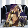 Miniatyrbillede 1 af 5: Adam Lambert Tæppe Lammeuldstæppe 3D Print Plys Tæppe Sengelinned Dekor Tæppe til Stue Soveværelse Kollegieindretning (3 Størrelser) 60x50in 150x125cm