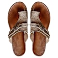 Miniatyrbilde 5 av 5: Carina Sandaler Dame Åpen Tå Sandaler Flat Hæl Flip Flops med EVA Såle Sommer Strandsko Gray 35